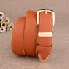 Solid Vintage Waistband Belts Simple Leather Belt Fashion Women's Belt  Dresses