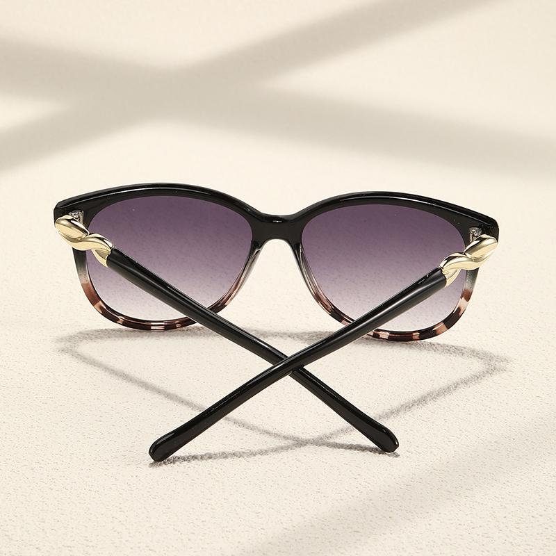 Retro Butterfly Sunglasses UV400 Protection Outdoor Fashionable Versatile Frame Unisex Shades