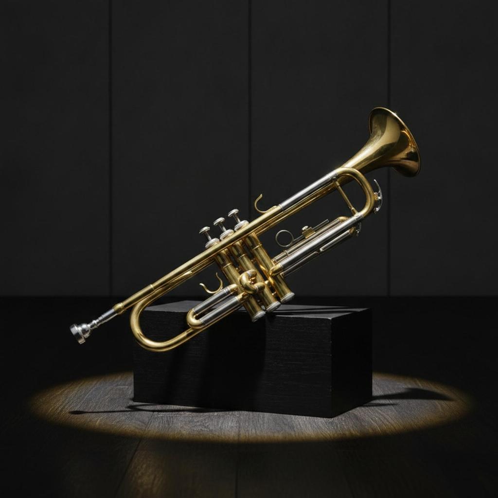 Trumpet Set BiColor with Case Cupronickel Brass Instrument for Students, Beginners, Lessons,