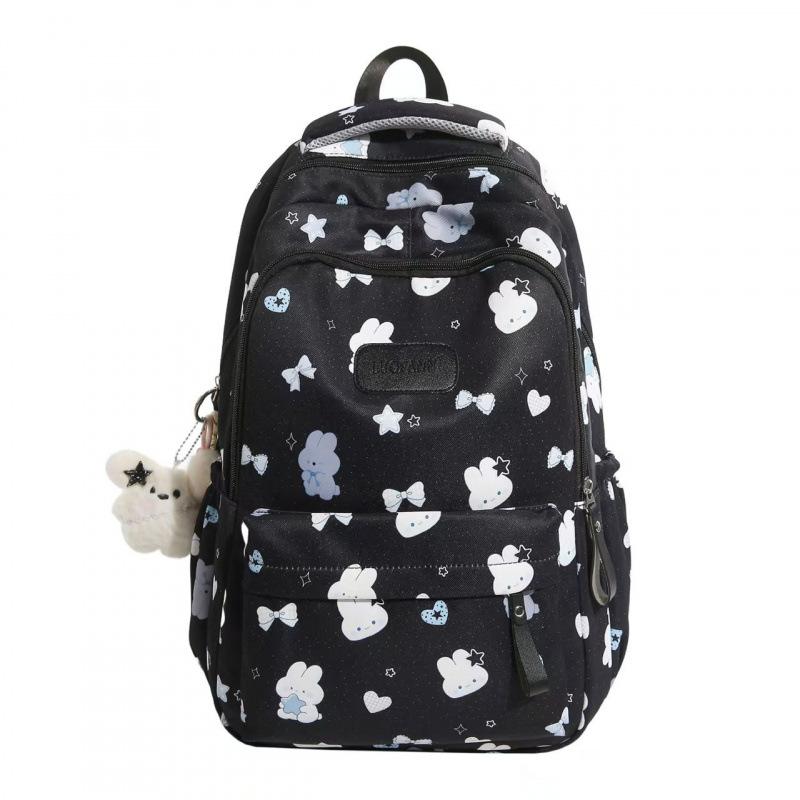 Schoolbag New School Bag Girls College Cute Star Backpack High School Students Large Capacity Printed Versatile Casual Backpack