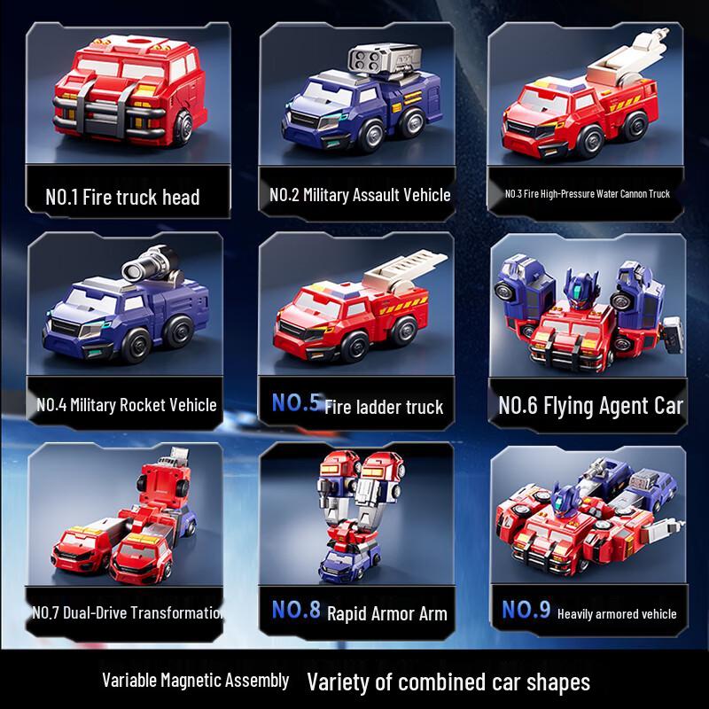 Magnetic Robot Transformer Toy