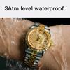 HOLUNS Reloj de Oro para Hombre de Diseñador Clásico de Lujo Acero Completo Japón MIYOTA Automático Mecánico de Cuerda Automática Reloj de Pulsera de Negocios