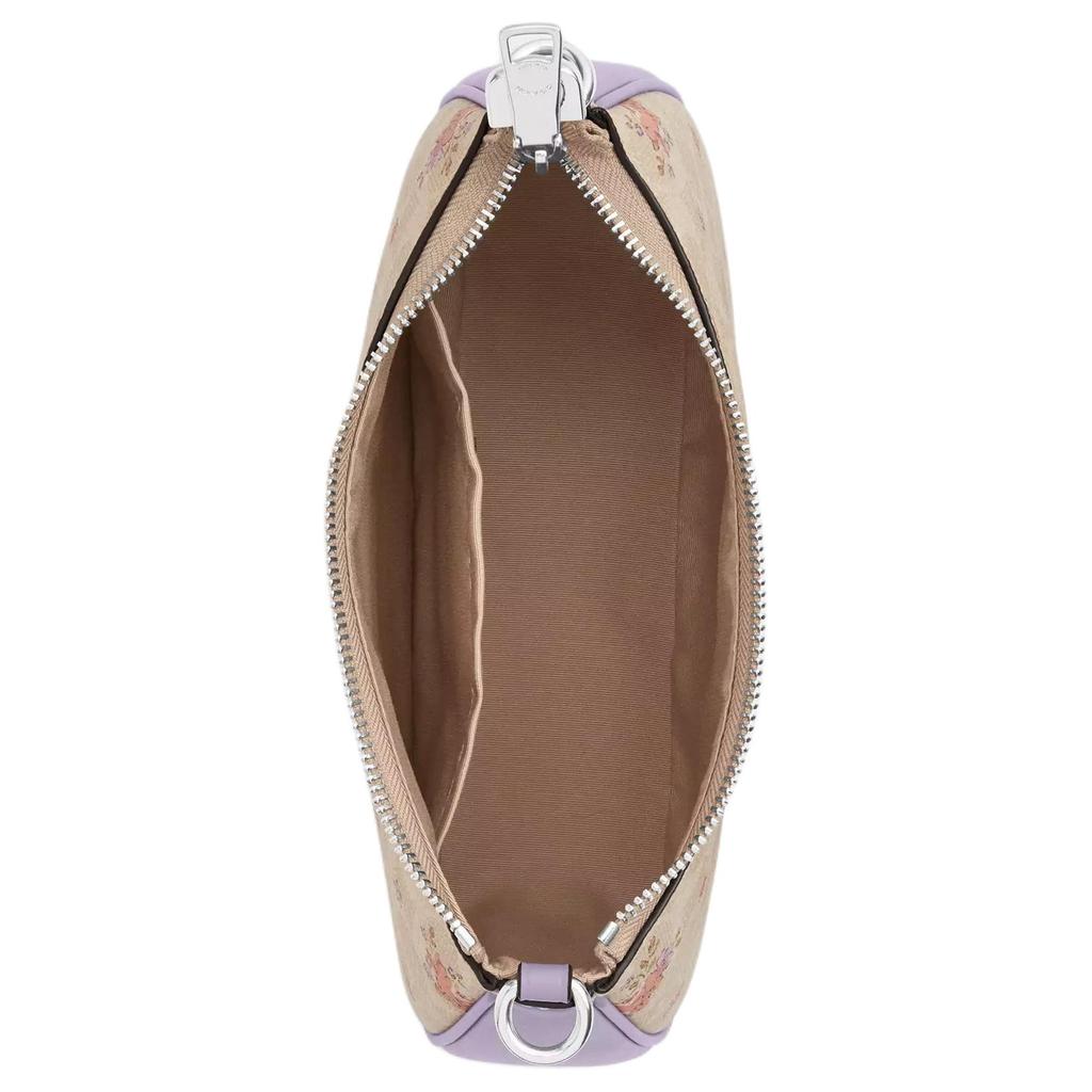 Coach Teri 24 Tracolla Regolabile Staccabile Borsa a Spalla in Tela Rivestita Media Borsa Tote da Donna CAL37-SVSAS