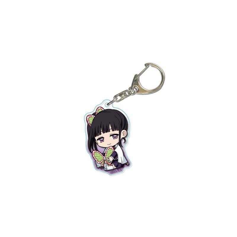 Demon Slayer Anime Cartoon Character Acrylic Keychain Bag Pendant Accessories