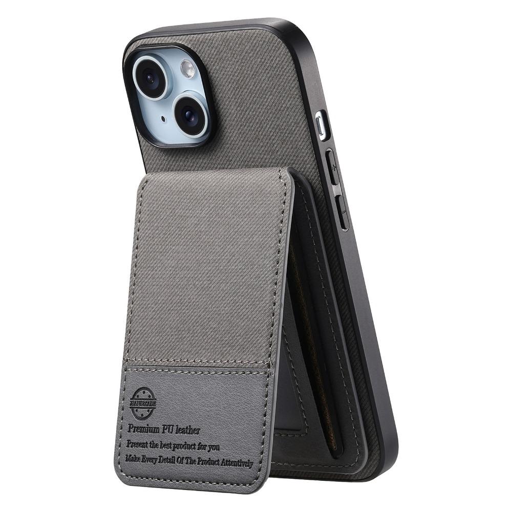 RFID-blockierende Brieftasche mit Kartenhalter-Halterung, Telefonhülle für iPhone 16 E 16 Plus 15 14 13 12 11 Pro Max, Flip-Lederhülle