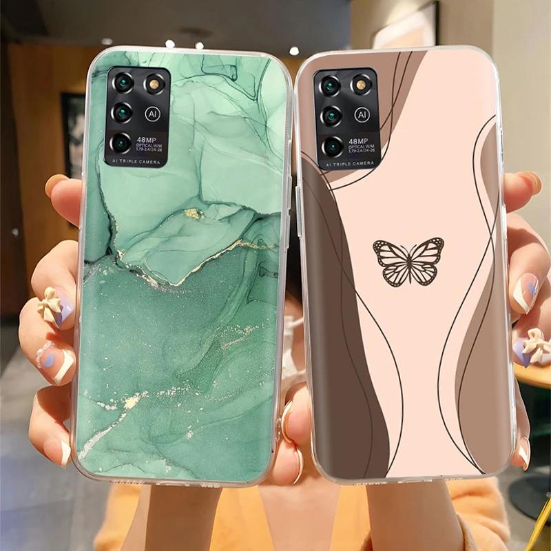 Für ZTE Blade V30 Vita Hülle Mode Funda Klar Weiches Silikon Stoßfest Rückseite Für ZTE Blade V30 Vita 8030 V 30 9030 Hülle