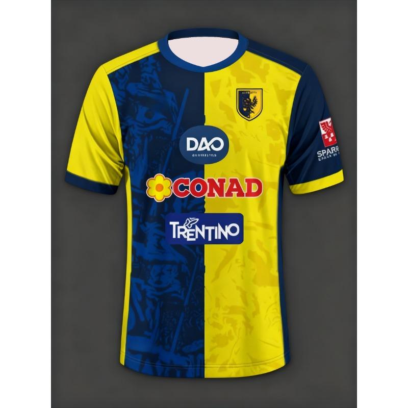 2026 Italian Jersey, Casual and Breathable, Retro and Fashionable,  Short-sleeved T-shirt, Parent-child Outfit S