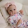 Real Looking 48 Cm Full Vinyl Body Reborn Dolls Bettie 3D Painting Skin Simulation Girl Doll Lovely Newborn Dolls for Children Birth Day Holiday Gifts