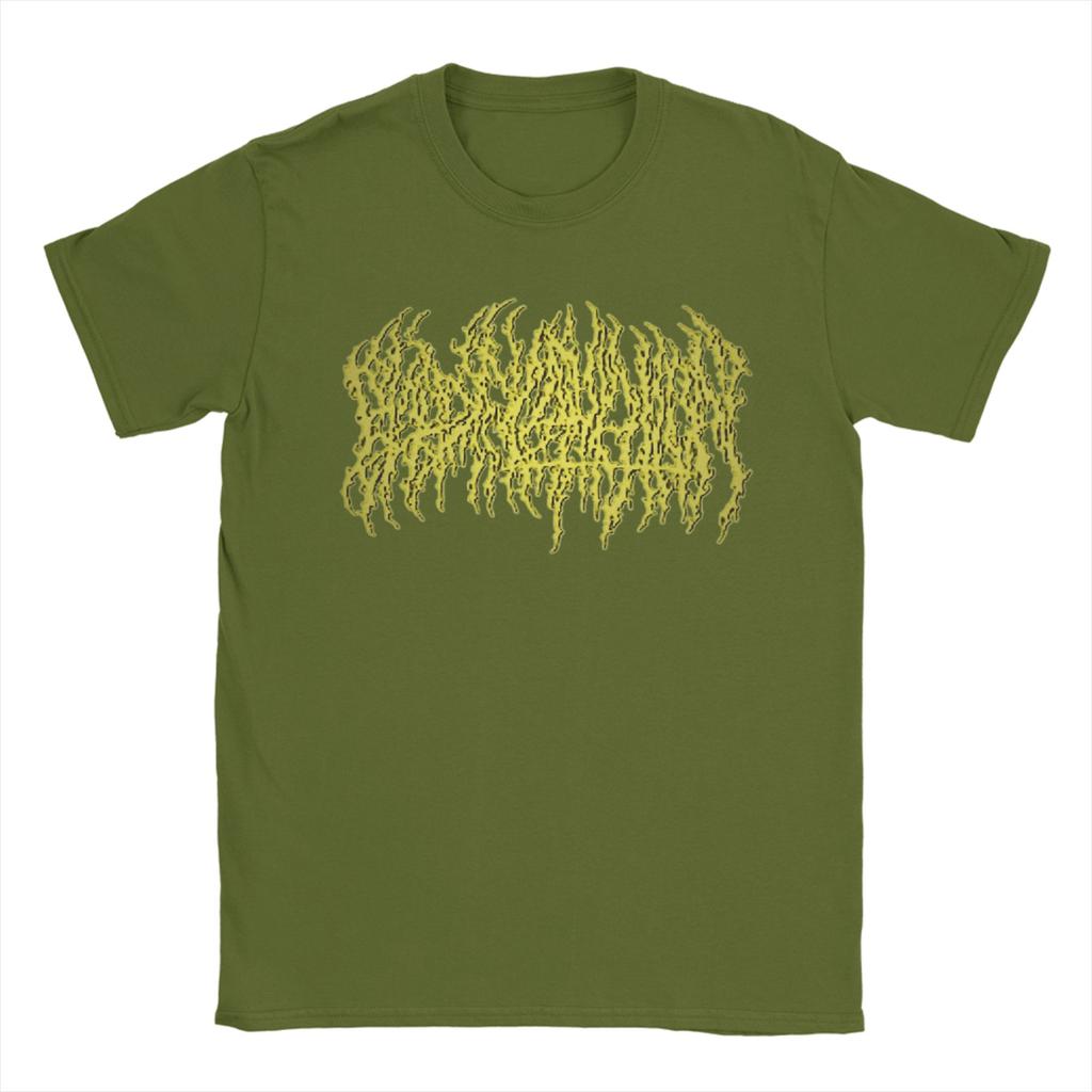 BLOOD INCATANTION Logo Unisex T Shirts Unique Tees Short Sleeve Crewneck TShirt Pure Cotton Plus Size Clothing