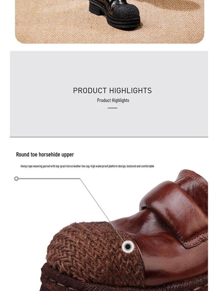 2025 Herbst Damen Leichte Luxus Pferdeleder Slipper - Bequem, Echtes Leder Slipper