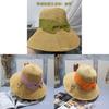 Uvcut Sun Hat For Women With Large Brim And Butterfly Bow Sun Protection Summer Fashion