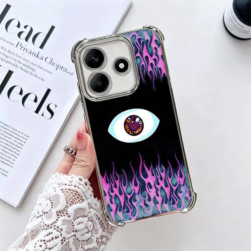 Bad Bunny X100pre Plating Phone Case For Xiaomi Redmi Note 14 15 Pro Plus 13 12 11 11S 11T 10 9S 9 5G Anti-Fall Airabag Cover