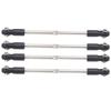 M4 Steering Linkage Rod Set Adjustable 110‑120mm Fit for 1 8 RC Racing Truck Car