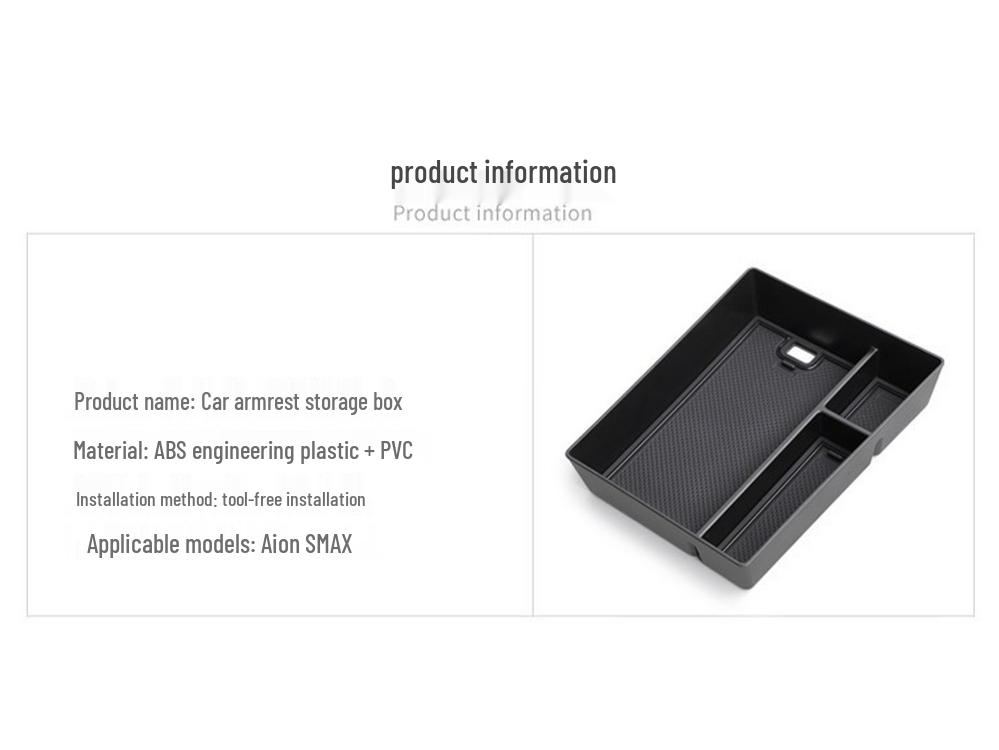 24-25 Aion S MAX Organizator Depozitare Cotieră Consola Centrală