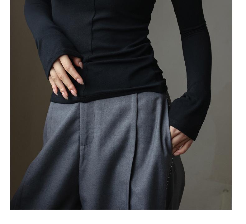 Women's High-Quality Modal V-Neck Long-Sleeve Base Layer Shirt