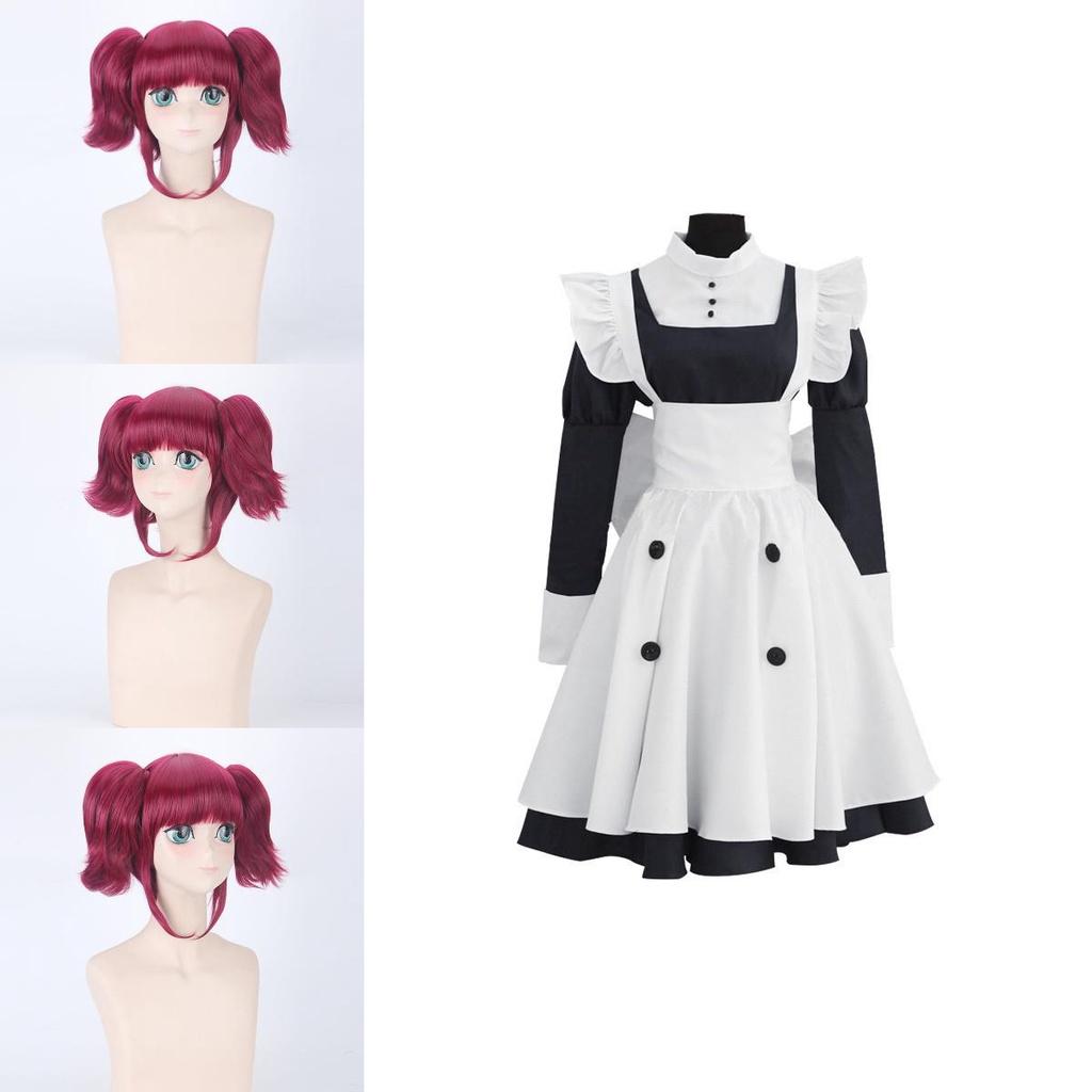 Stylish Blackbutler Mey Rin Uniform Cosplay Outfit For Anime Fans And Halloween Events