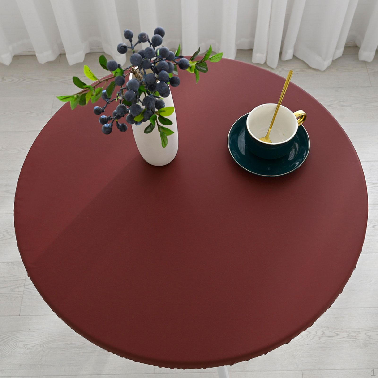 

Чехол для обеденного стола, маслостойкая скатерть, круглая защитная подставка для домашнего кофе для ужина