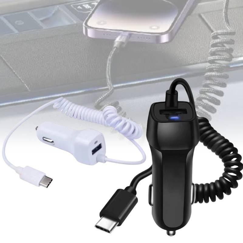 Galaxy For Samsung S20 Car Charger Cigarette Lighter Built In Usb Type C Port