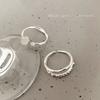 Moonstone Simple Ring for Women, Light Luxury, High-end, Adjustable Ring for The Index Finger, Opening Style Finger Ring