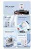 Wekome 65W Diamond Low-Temp Fast Charger with Three-Port Output (US/EU/UK Specs)