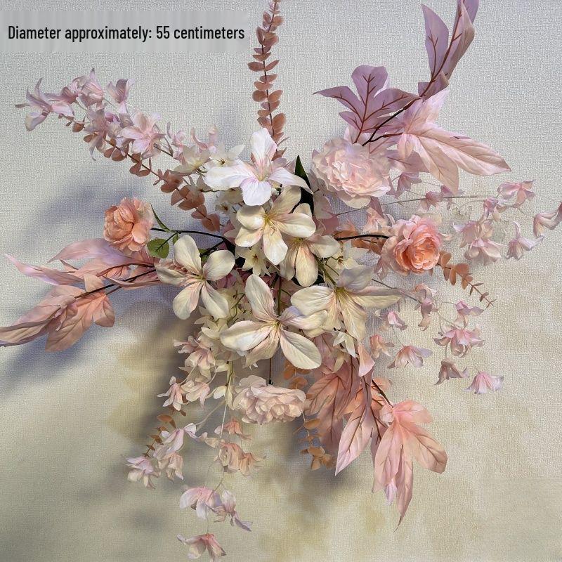 Silk Eucalyptus Wedding Table Runner: Floral Arrangement & Engagement Decor