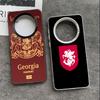 Georgia Passport Flag Shockproof Phone Case for Xiaomi Redmi Note 15 14 13 12 Pro Plus 11 11S 11T 5G Cover Anti Fall Fundas