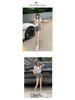 Women's Trendy Denim Hot Pants - Tight Hip-Wrapping, Casual Straight-Leg Shorts for Spring & Summer.