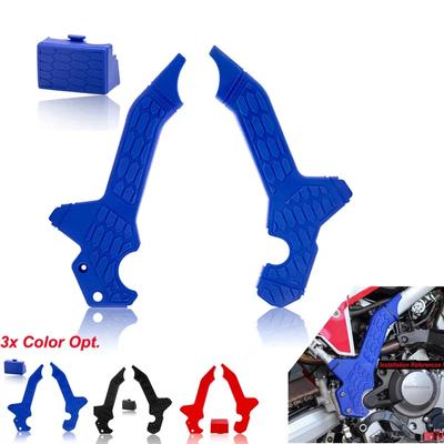 ABS Plastic Frame Protect Cover Frame Guards For Honda CRF300L CRF300RL Rally -