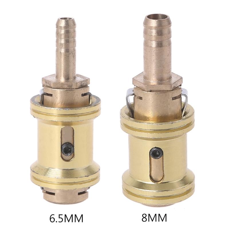 6.5/8mm Air Chuck Adapter Tire Inflator Tire Chuck Compressor Pump Accessories Gold Tone for Vehicle