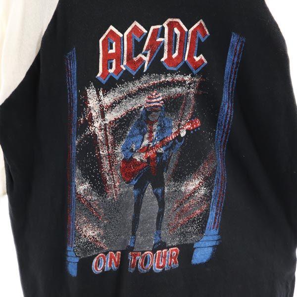 70s Old vintage Double-sided painting print Short sleeve Paki cotton T-shirt Men's Used