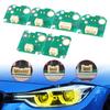 6 Pcs Angel Eye LED Light Boards Lemon Yellow Angel Eyes DRL Control Module for BMW-3-Series F30 F31 LCI 2014-2019 Compatible with US EU Models