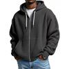 Herren S Lockerer Schnitt Langarm Kapuzenpullover Unifarben Lässig Sweatshirt