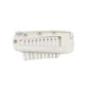 5Pcs Wig Clip with Safety Pin 10-Teeth Hair Extension Snap Clip Heavy Duty Metal Invisible Wig Securing Comb Chunni Dupatta Setting Clip