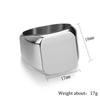Atoztide Custom Letter Rings Engrave A To Z Alphabet Personalized Photos Finger Circle Stainless Steel Engraving Jewelry Gifts