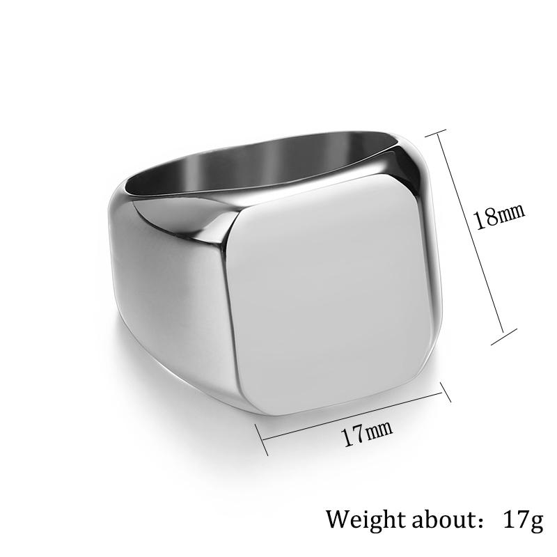 Atoztide Custom Letter Rings Engrave A To Z Alphabet Personalized Photos Finger Circle Stainless Steel Engraving Jewelry Gifts