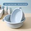 Durable Large Plastic Basin for Laundry, Washing Feet, Face, Vegetables - Ideal for Dorms & Homes
