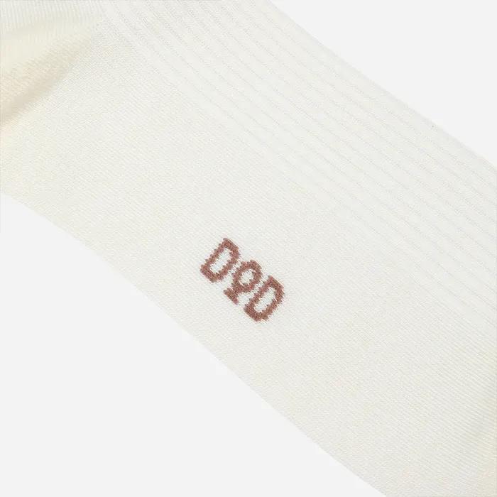 Tent Wappen Wool Crew Socks (IVORY)