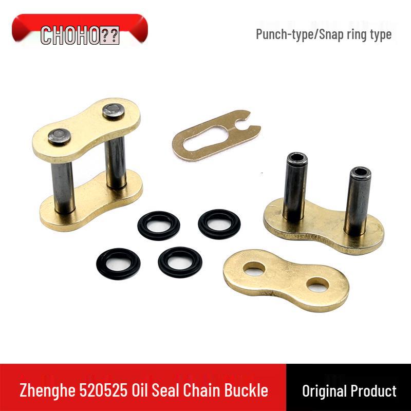 

Соединитель цепи с уплотнительными кольцами для мотоцикла Zhenghe 520/525HO/428 Звено цепи с вытяжной заклепкой/клипсой