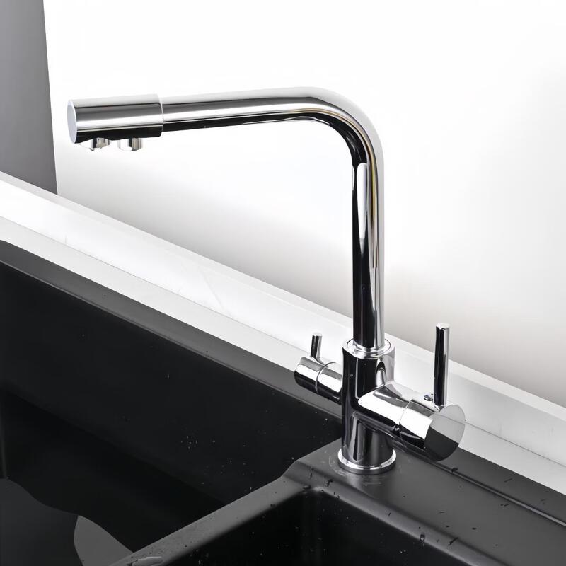 TLXT 3-Way Hot & Cold Direct Drink Kitchen Faucet