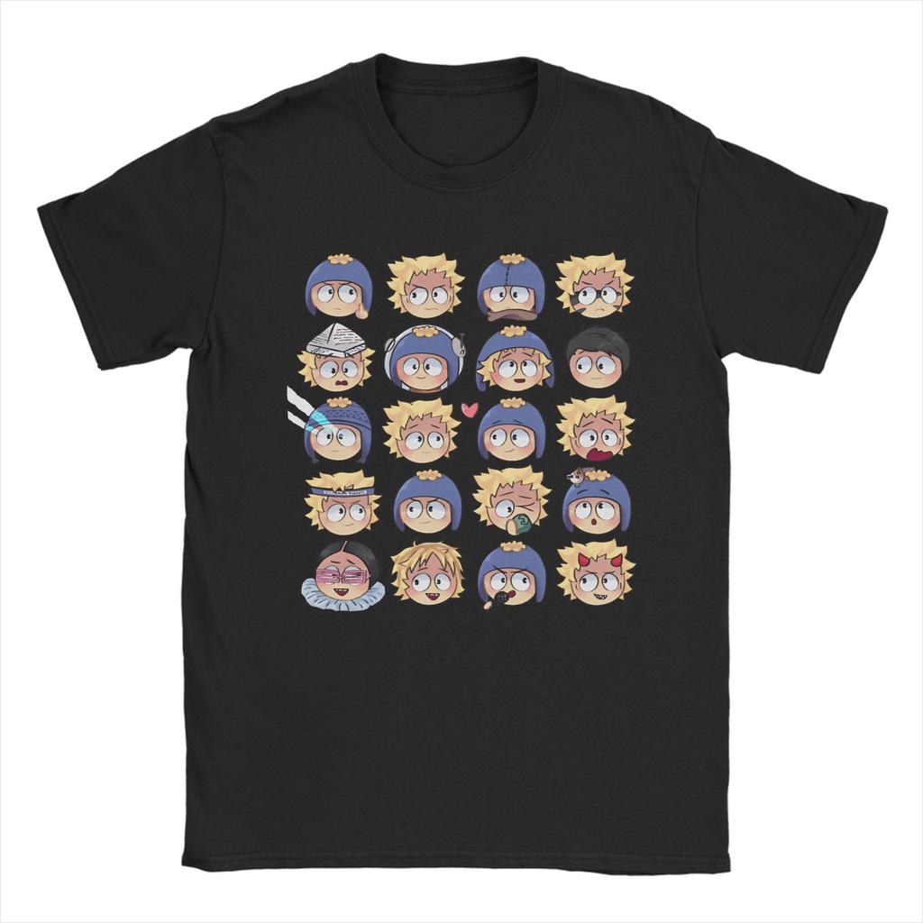 Men's T-Shirts SouthParks Novelty Cotton Tee Shirt Short Sleeve Creek T Shirts O Neck Clothes Printed