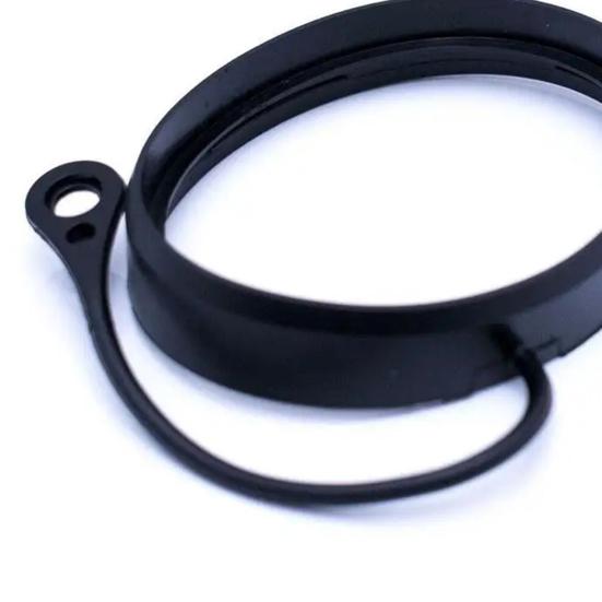 Tankdeckelhalter für Mercedes-Benz C-Klasse E-Klasse S-Klasse A2214700605 Langlebiges Ersatzteil Schwarzer Kunststoff Verlustsicherungsseil