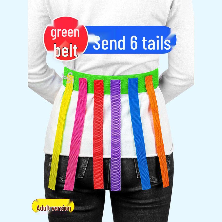 Adjustable Catch the Tail Waistband: Parent-Child Team Building Toy for Sensory Integration and Sports Fun