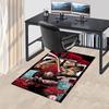 1pc My Hero Academia Rokudo Mukuro Chair Mat - Anime Cartoon Design Office Rug, Non-Slip Carpet for Home Decor, Suitable for All Seasons.T056