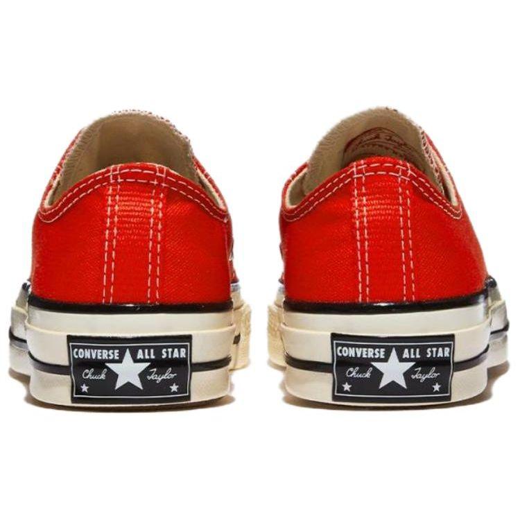 Converse Chuck 70 Low Fever Dream Unisex Sneakers Red Egret Black A06527C