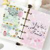 24Sheets/Book Sticker Book Kawill Party Loose-Leaf Handbook Stationery DIY Handmade & Scrapbook Diary Decorative Sticker Book