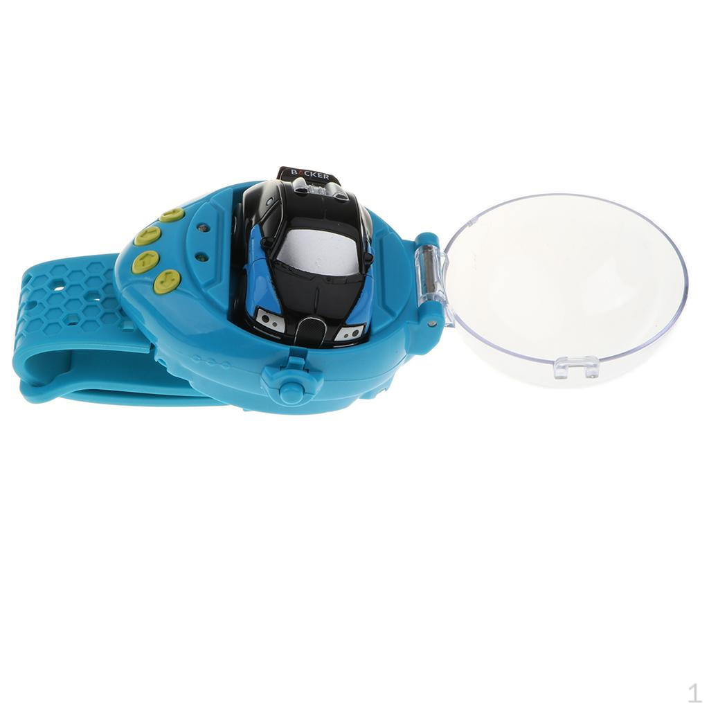 Cartoon Mini Car Rechargeable Remote Control Gravity Car, Swing Adjust & Direction, Gift Black Blue