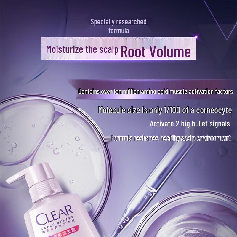 Clear Scalp Oil Control & Volumizing Shampoo Set