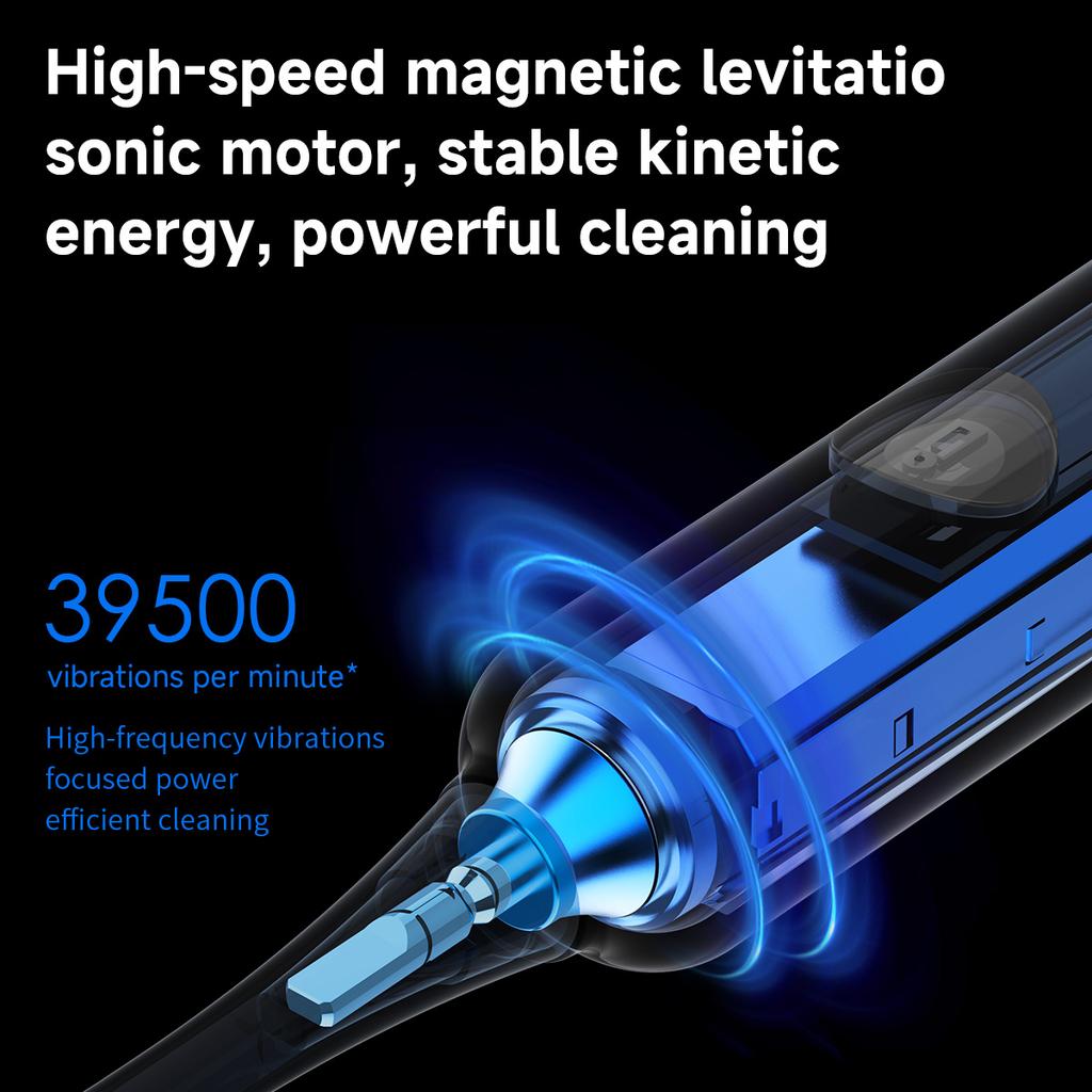 DOCO LAB Sonic Electric Toothbrush 3-gear Vibration Mode Smart Whitening Ultrasonic Vibration Teeth Whitening Oral Clean Brush