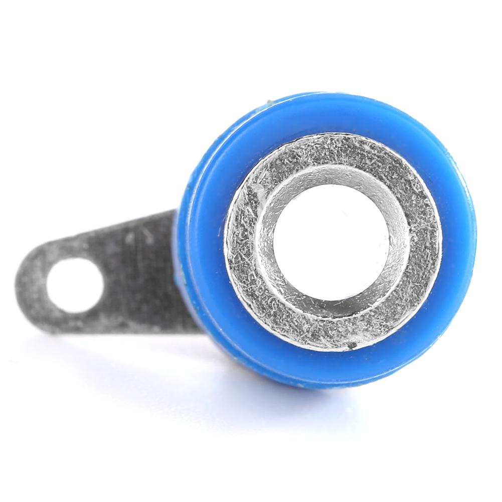 100pcs 4mm Full Seal Insulated Safety Protection Speaker Banana Plugs Audio Connector