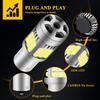 2pcs 1156 P21W 1157 Turn Signal Light 7440 T20 BAU15S DRL 7443 CANBUS LED Bulb with Fan Super Bright Car Reverse Brake Lights